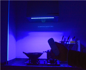 油烟机紫外光光解除臭灯